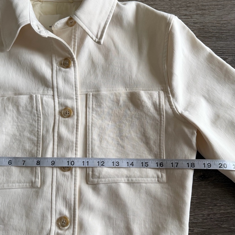 Wilfred Off-White Collared Jacket - image 6